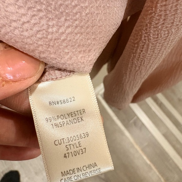 Max Studio Pink Ruffle Blouse - Picture 5 of 7